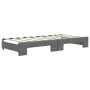 Trundle sofa bed with drawers dark gray fabric 90x190 cm by vidaXL, Beds and slatted bases - Ref: Foro24-3196643, Price: 464,...