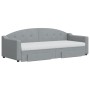 Sofá cama nido con cajones tela gris claro 80x200 cm de vidaXL, Camas y somieres - Ref: Foro24-3197579, Precio: 451,38 €, Des...
