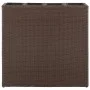 Tall planter with 4 brown synthetic rattan pots by vidaXL, Pots and planters - Ref: Foro24-41085, Price: 110,29 €, Discount: %