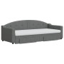 Sofá cama nido con cajones tela gris oscuro 80x200 cm de vidaXL, Camas y somieres - Ref: Foro24-3197580, Precio: 456,51 €, De...