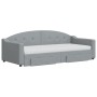 Sofá cama nido con cajones tela gris claro 90x200 cm de vidaXL, Camas y somieres - Ref: Foro24-3197584, Precio: 486,61 €, Des...