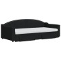 Sofá cama nido con cajones tela negro 90x200 cm de vidaXL, Camas y somieres - Ref: Foro24-3197586, Precio: 483,36 €, Descuent...