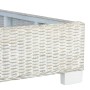 Estructura de cama de ratán natural gris 140x200 cm de vidaXL, Camas y somieres - Ref: Foro24-283091, Precio: 301,44 €, Descu...