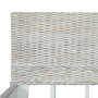 Estructura de cama de ratán natural gris 140x200 cm de vidaXL, Camas y somieres - Ref: Foro24-283091, Precio: 301,44 €, Descu...