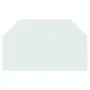 Glass plate for hexagonal fireplace 100x60 cm by vidaXL, Glass - Ref: Foro24-324136, Price: 42,25 €, Discount: %