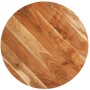 Mesa de bistró redonda madera maciza de mango Ø80x75 cm en Mesas de comedor | Comprar online en Foru.es