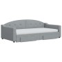 Sofá cama nido con cajones tela gris claro 100x200 cm de vidaXL, Camas y somieres - Ref: Foro24-3197589, Precio: 476,64 €, De...