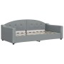 Sofá cama nido con cajones tela gris claro 90x190 cm de vidaXL, Camas y somieres - Ref: Foro24-3197594, Precio: 452,35 €, Des...