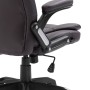 Silla de oficina de cuero sintético marrón de vidaXL, Sillas de oficina - Ref: Foro24-20232, Precio: 232,67 €, Descuento: %