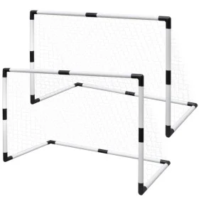 Mini soccer goals 2 units 91.5x48x61 cm by vidaXL, soccer goals - Ref: Foro24-90571, Price: 23,68 €, Discount: %
