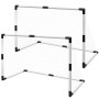 Mini porterías de fútbol 2 unidades 91,5x48x61 cm de vidaXL, Porterías de fútbol - Ref: Foro24-90571, Precio: 24,18 €, Descue...