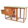 Gallinero de madera con 1 jaula para huevos de vidaXL, Jaulas y habitáculos para animales pequeños - Ref: Foro24-170164, Prec...
