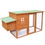 Gallinero de madera con 1 jaula para huevos de vidaXL, Jaulas y habitáculos para animales pequeños - Ref: Foro24-170164, Prec...