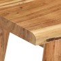 Mesita de noche de madera maciza de acacia 45x32x55 cm de vidaXL, Mesitas de noche - Ref: Foro24-245662, Precio: 113,81 €, De...