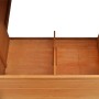 Gallinero de madera con 1 jaula para huevos de vidaXL, Jaulas y habitáculos para animales pequeños - Ref: Foro24-170164, Prec...