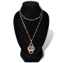 Expositor De Joyas En Forma De Busto Negro - 4Piezas - 9X8,5X15cm de vidaXL, Soportes para joyería - Ref: Foro24-240905, Prec...