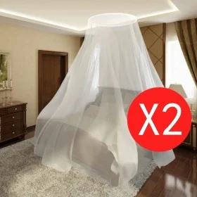 Mosquitera redonda 2 piezas 56x325x230 cm de vidaXL, Mosquiteras - Ref: Foro24-50263, Precio: 23,78 €, Descuento: %