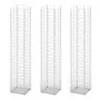 Cestas de muro de gaviones alambre galvanizado 25x25x150cm 3 ud de vidaXL, Paneles de vallas - Ref: Foro24-141046, Precio: 71...