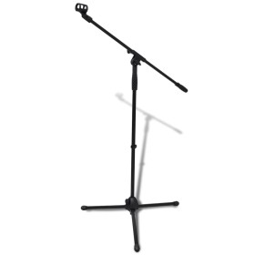 Soporte de micrófono ajustable de vidaXL, Atriles para partituras - Ref: Foro24-70036, Precio: 30,70 €, Descuento: %