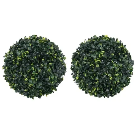 Bolas de boj artificial 2 unidades 45 cm de vidaXL, Flora artificial - Ref: Foro24-315469, Precio: 92,81 €, Descuento: %