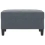 Reposapiés de terciopelo gris oscuro 70x55x41 cm de vidaXL, Otomanas - Ref: Foro24-349318, Precio: 63,44 €, Descuento: %