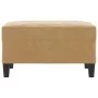 Reposapiés de terciopelo marrón 70x55x41 cm de vidaXL, Otomanas - Ref: Foro24-349324, Precio: 56,54 €, Descuento: %