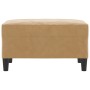 Reposapiés de terciopelo marrón 70x55x41 cm de vidaXL, Otomanas - Ref: Foro24-349324, Precio: 57,39 €, Descuento: %