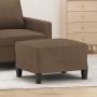 Reposapiés de tela marrón 60x50x41 cm de vidaXL, Otomanas - Ref: Foro24-349330, Precio: 52,41 €, Descuento: %