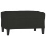 Reposapiés de tela negro 70x55x41 cm de vidaXL, Otomanas - Ref: Foro24-349307, Precio: 59,93 €, Descuento: %