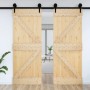 Puerta NARVIK madera maciza pino 85x210 cm de vidaXL, Puertas - Ref: Foro24-154428, Precio: 135,81 €, Descuento: %