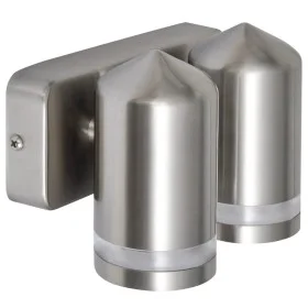 Aplique de pared cónico, LED e inoxidable de vidaXL, Iluminación de exterior - Ref: Foro24-41103, Precio: 25,03 €, Descuento: %