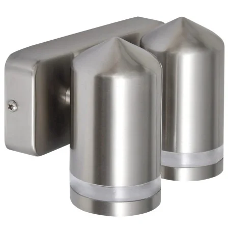Aplique de pared cónico, LED e inoxidable de vidaXL, Iluminación de exterior - Ref: Foro24-41103, Precio: 25,03 €, Descuento: %