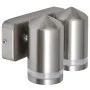 Aplique de pared cónico, LED e inoxidable de vidaXL, Iluminación de exterior - Ref: Foro24-41103, Precio: 25,03 €, Descuento: %