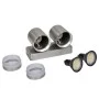 Aplique de pared cónico, LED e inoxidable de vidaXL, Iluminación de exterior - Ref: Foro24-41103, Precio: 25,03 €, Descuento: %