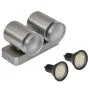 Aplique de pared cónico, LED e inoxidable de vidaXL, Iluminación de exterior - Ref: Foro24-41103, Precio: 25,03 €, Descuento: %