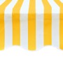 Toldo de lona amarillo y blanco 6x3 m (sin estructura) de vidaXL, Toldos - Ref: Foro24-141018, Precio: 79,28 €, Descuento: %