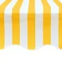 Toldo de lona amarillo y blanco 6x3 m (sin estructura) de vidaXL, Toldos - Ref: Foro24-141018, Precio: 63,46 €, Descuento: %