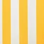 Toldo de lona amarillo y blanco 6x3 m (sin estructura) de vidaXL, Toldos - Ref: Foro24-141018, Precio: 63,46 €, Descuento: %