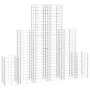Gabion wall baskets galvanized wire 6 units by vidaXL, fence panels - Ref: Foro24-141049, Price: 95,81 €, Discount: %