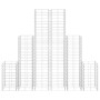 Cestas de muro de gaviones alambre galvanizado 6 unidades de vidaXL, Paneles de vallas - Ref: Foro24-141049, Precio: 94,38 €,...