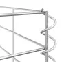 Gabion wall baskets galvanized wire 6 units by vidaXL, fence panels - Ref: Foro24-141049, Price: 95,81 €, Discount: %