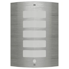 Aplique de pared inoxidable con sensor de movimiento de vidaXL, Iluminación de exterior - Ref: Foro24-41098, Precio: 37,58 €,...