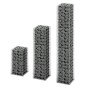 Cestas de muro de gaviones alambre galvanizado 3 unidades de vidaXL, Paneles de vallas - Ref: Foro24-141048, Precio: 58,26 €,...