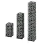 Gabion wall baskets galvanized wire 3 units by vidaXL, fence panels - Ref: Foro24-141048, Price: 55,14 €, Discount: %