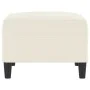 Reposapiés de terciopelo crema 70x55x41 cm de vidaXL, Otomanas - Ref: Foro24-349325, Precio: 57,62 €, Descuento: %