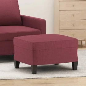Red fabric footstool 60x50x41 cm by vidaXL, Ottomans - Ref: Foro24-349333, Price: 52,08 €, Discount: %