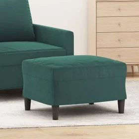 Dark green velvet footstool 60x50x41 cm by vidaXL, Ottomans - Ref: Foro24-349295, Price: 58,70 €, Discount: %