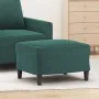 Reposapiés de terciopelo verde oscuro 60x50x41 cm de vidaXL, Otomanas - Ref: Foro24-349295, Precio: 58,70 €, Descuento: %