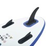 Set de paddel surf tabla SUP inflable azul y blanco de vidaXL, Paddleboards - Ref: Foro24-90633, Precio: 143,29 €, Descuento: %