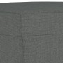 Reposapiés de tela gris oscuro 70x55x41 cm de vidaXL, Otomanas - Ref: Foro24-349304, Precio: 60,12 €, Descuento: %